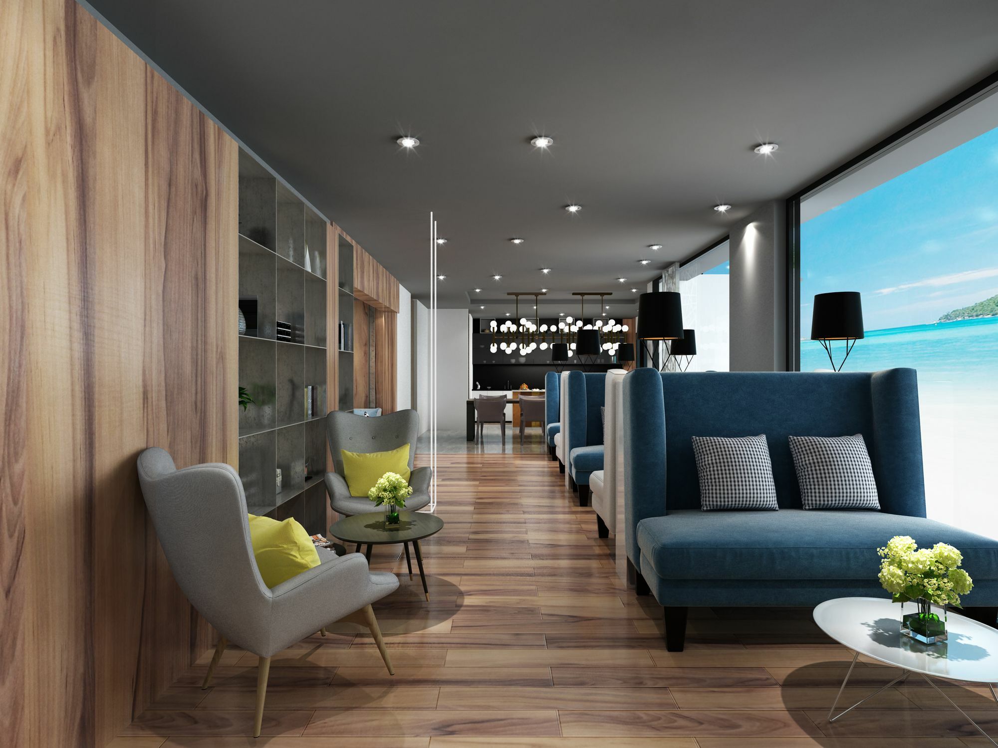 Fraser Place Puteri Harbour Nusajaya  Exteriér fotografie The interior of the lounge